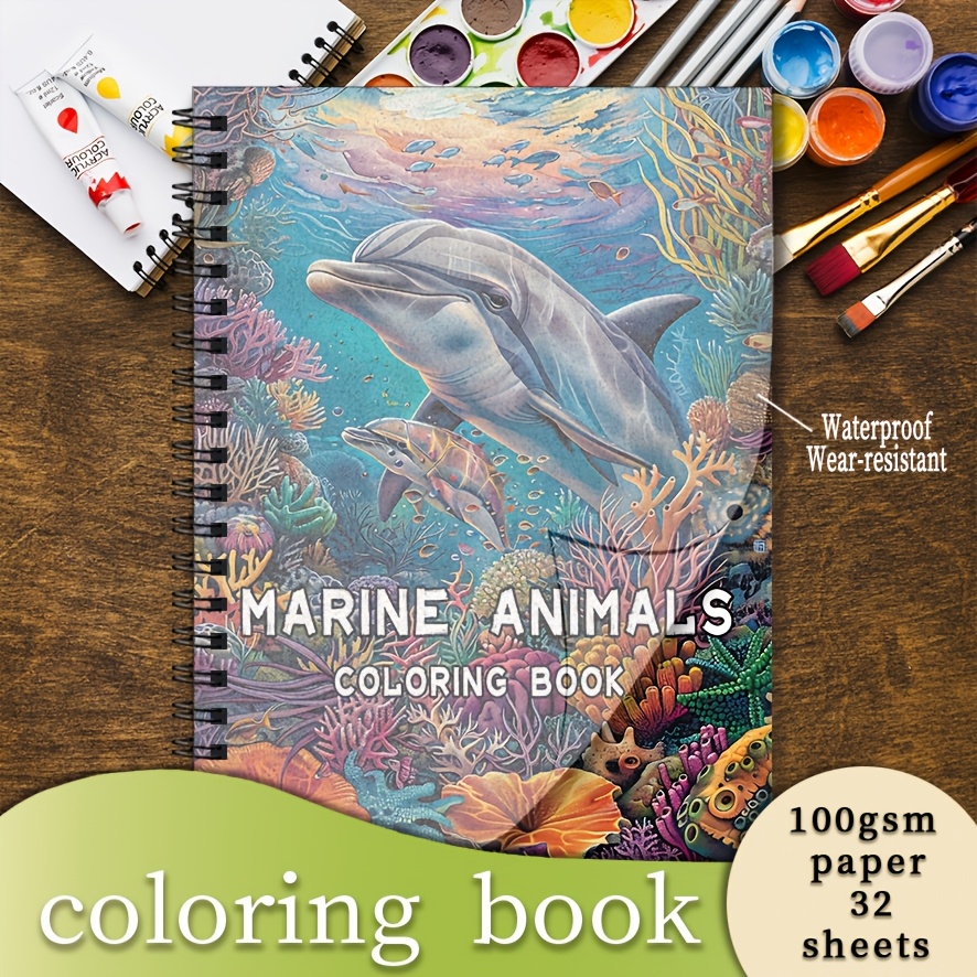 Adult Coloring Book Stress Relief - 색칠 공부 책 - 8.3 x