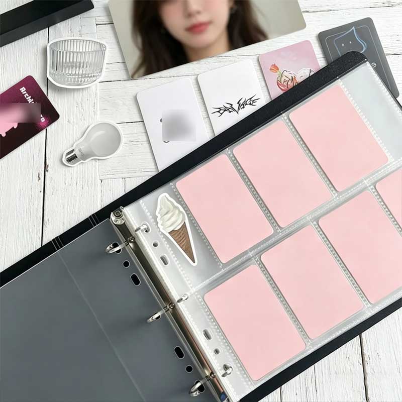 7/8 슬롯 와이드 A5 D링 바인더 포토카드 홀더 휴 - Kpop Photo Card Binder 3 Inch 리뷰 및 가격