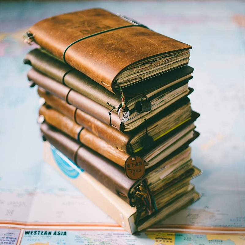 레트로 가죽 커버 노트북, 휴대용 저널, 여행 일기,  - Vintage Leather Journal Notebook 리뷰 및 가격