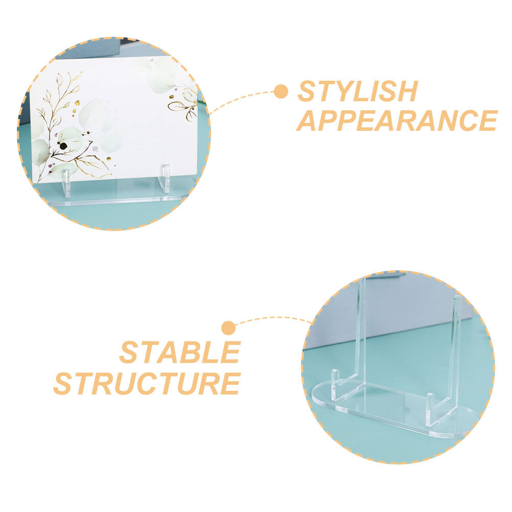 투명 아크릴 소재의 디스플레이 스탠드 2개 세트, 작은 - Clear Acrylic Book Stand Holder 리뷰 및 가격