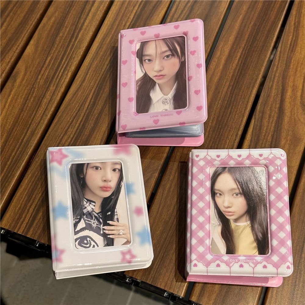 3 인치 미니 Kpop 앨범 귀여운 이름 카드 책 카드 - Kpop Photo Card Binder 3 Inch 리뷰 및 가격