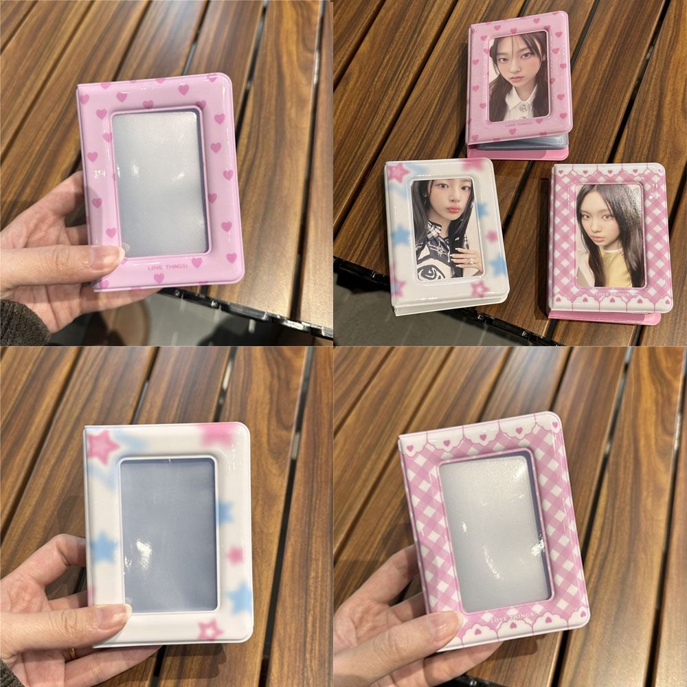 3 인치 미니 Kpop 앨범 귀여운 이름 카드 책 카드 - Kpop Photo Card Binder 3 Inch 리뷰 및 가격