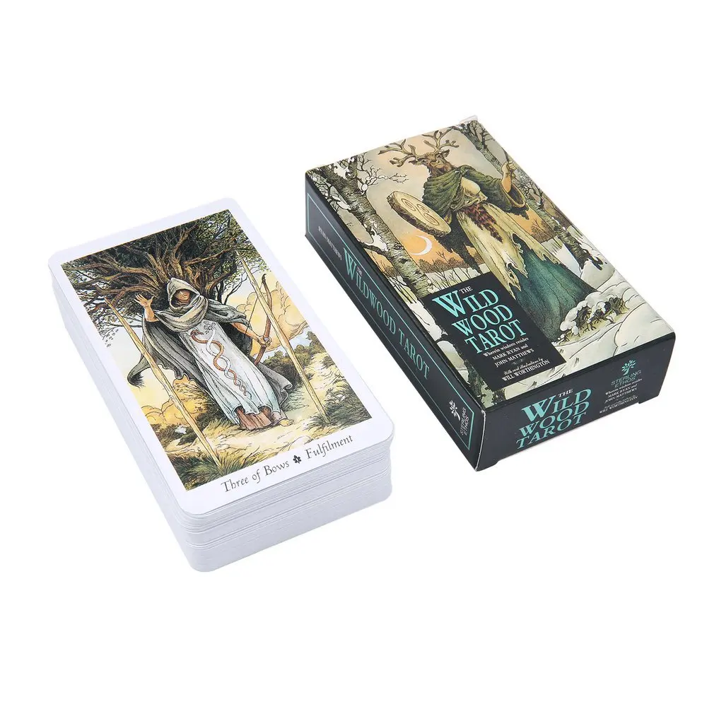 와일드 우드 타로 카드 78 오라클 영어 비전 점술 에 - Tarot Deck With Guidebook 리뷰 및 가격