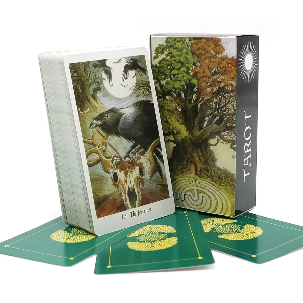 와일드 우드 타로 카드 78 오라클 영어 비전 점술 에 - Tarot Deck With Guidebook 리뷰 및 가격